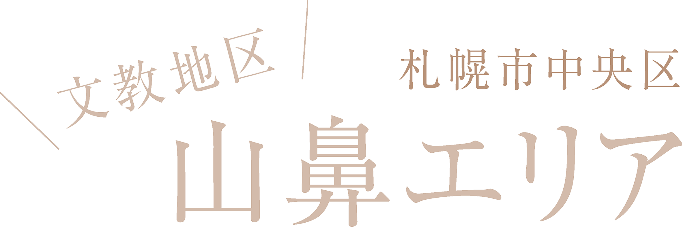 札幌市中央区文教地区山鼻エリア